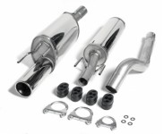 Rustfri Catback-eksos