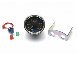 Trykkmåler analog, svart (1)